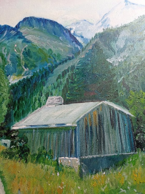 House in the mountain