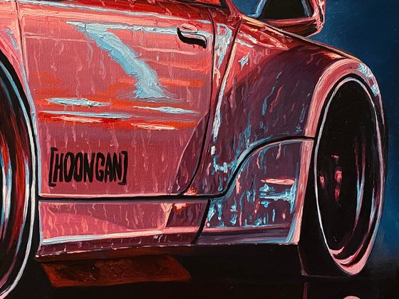 Hoonigan Rauh-Welt Begriff Porsche 911 Turbo