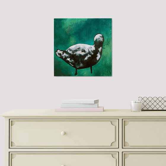 Green duck 30x30