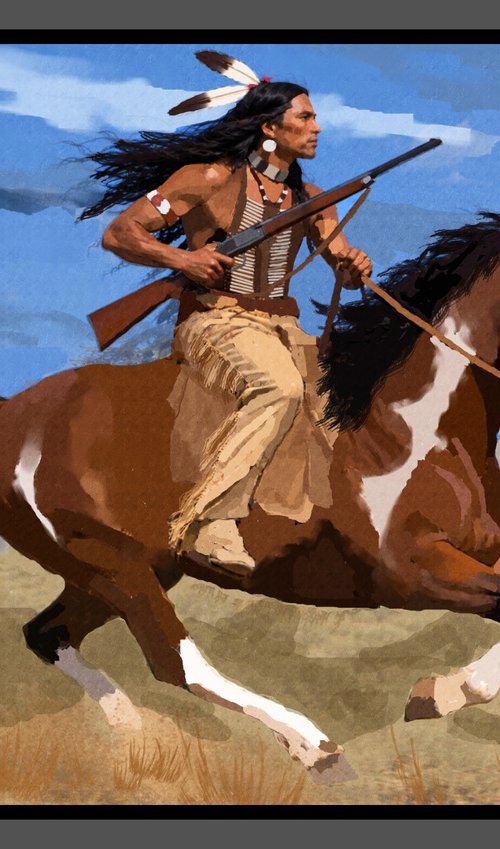 AVENGING WARRIOR by Joe McHarg