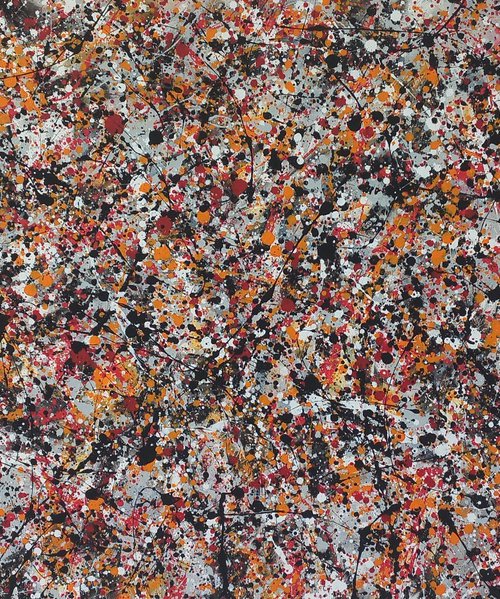 Abstract painting by M.Y. by Max Yaskin