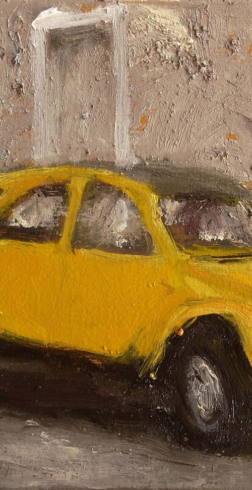 2CV Citroën yellow by Manuel Leonardi