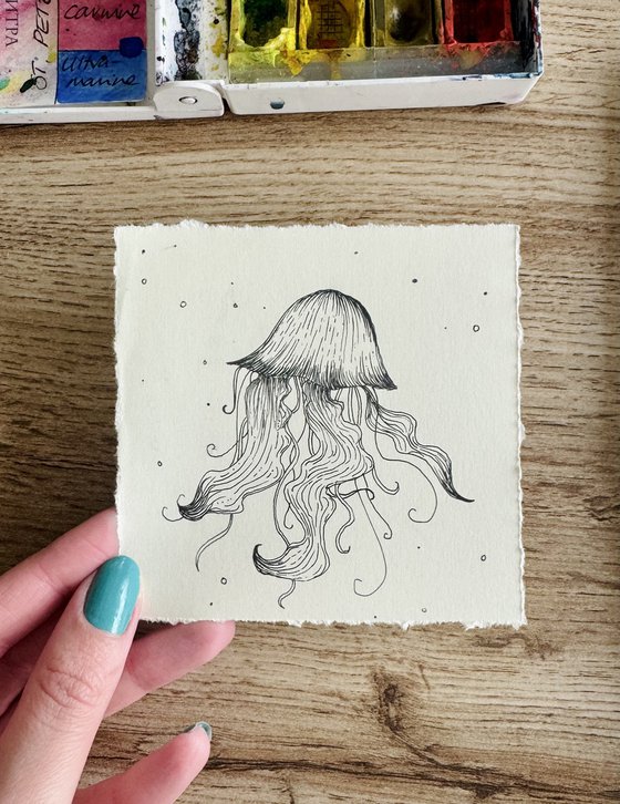 Original Jellyfish Drawing