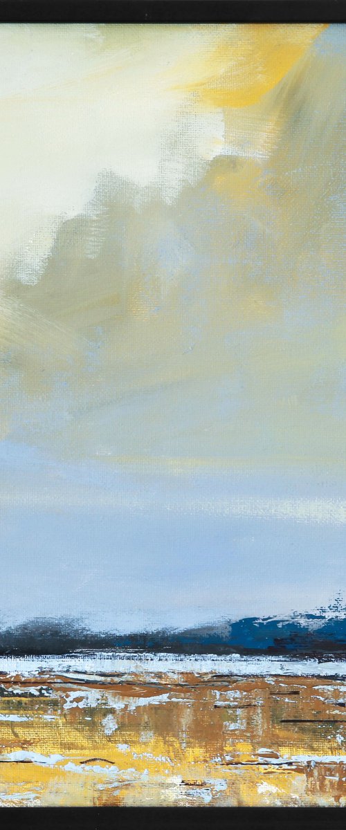Light blue sunset by Bo Kravchenko