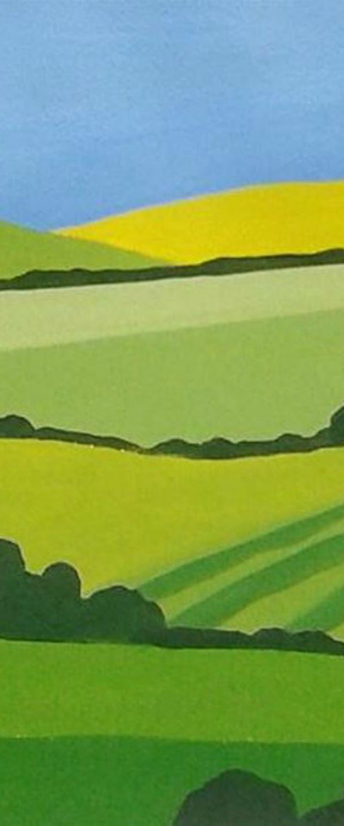 Surrey Landscape VIII by Jan Rippingham