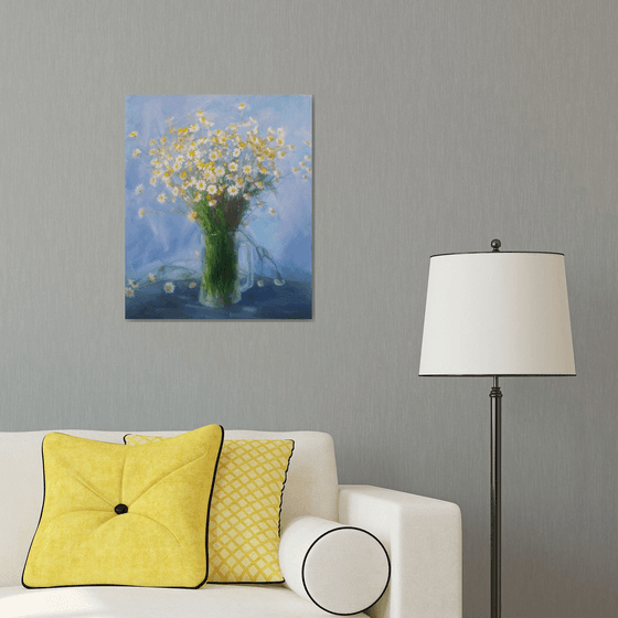 Tansy and daisies