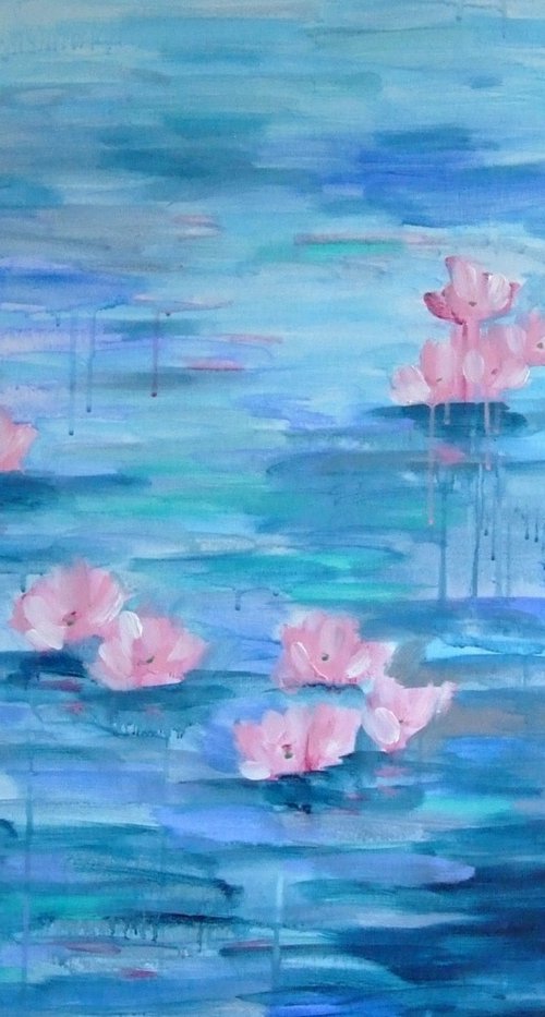 Lilies on the Pond #35 by Marina Krylova