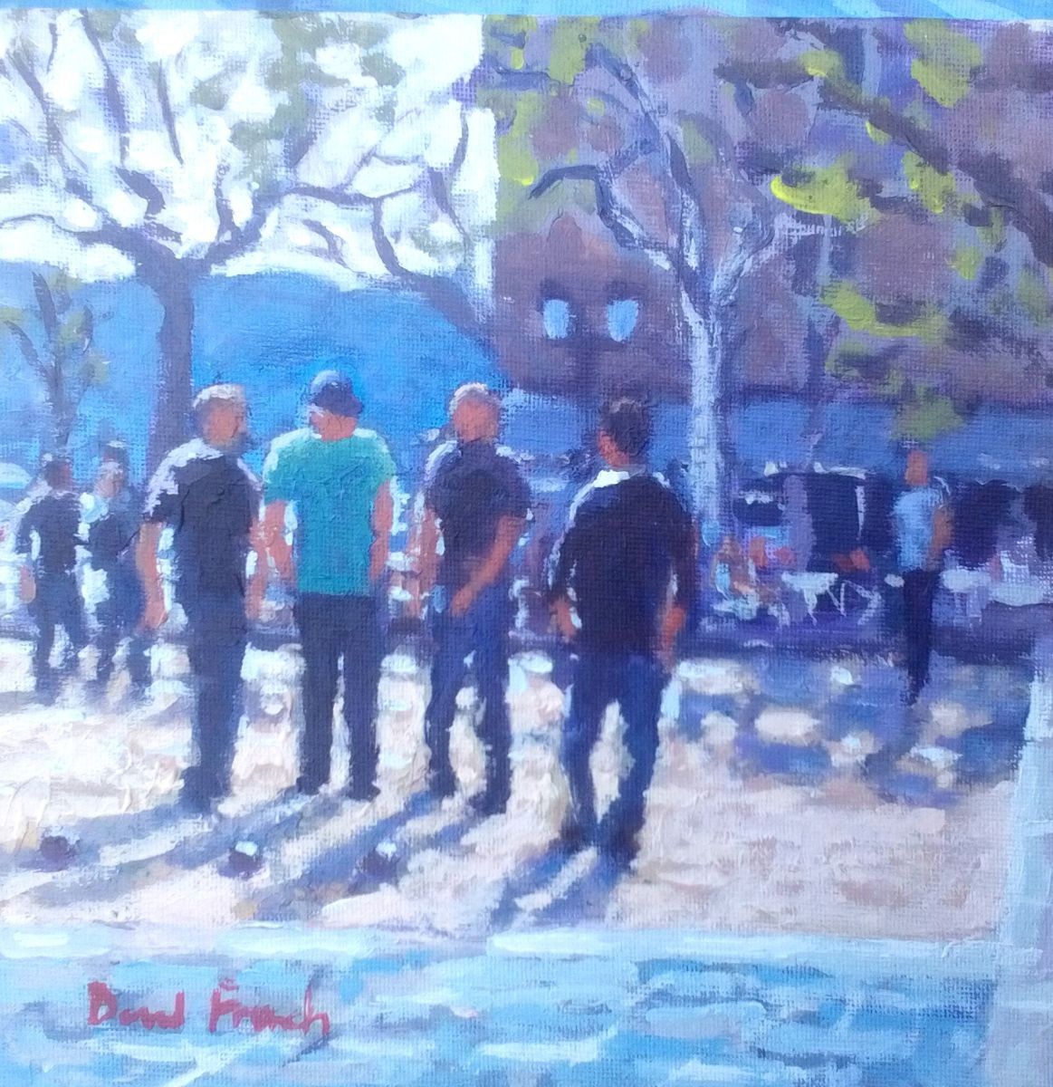 Boules in Saint-Florent by David French
