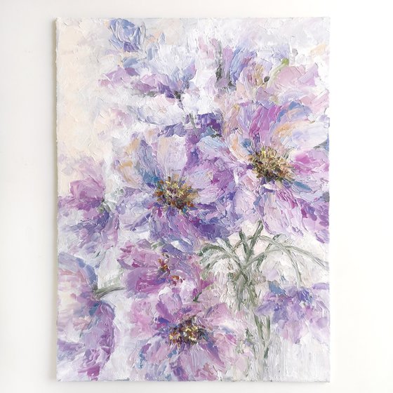 Lilac flowers bouquet