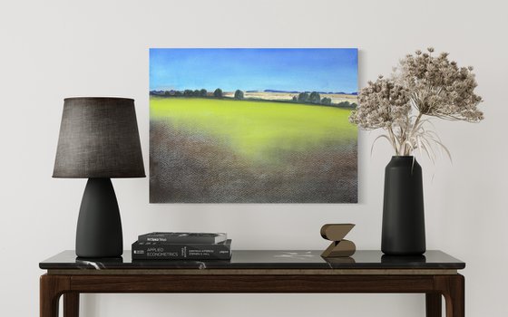 Norfolk Fields - Landscape Art