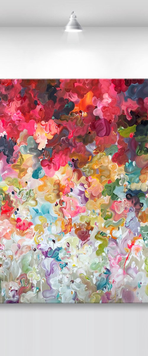 'Attono V' - 72x48" by Tatiana Georgieva