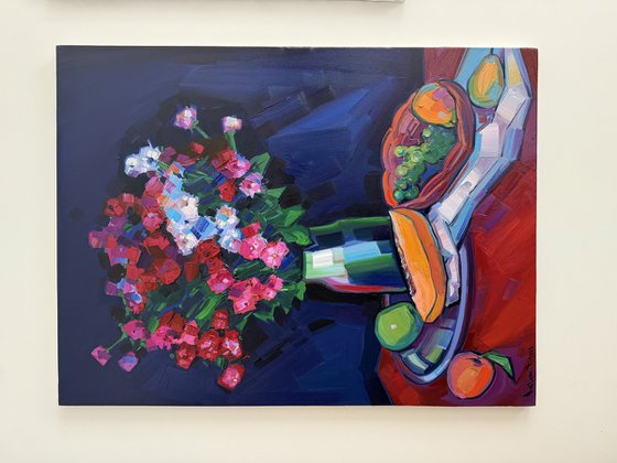 Still life with flowers