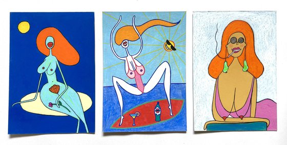 Ginger nudes collection