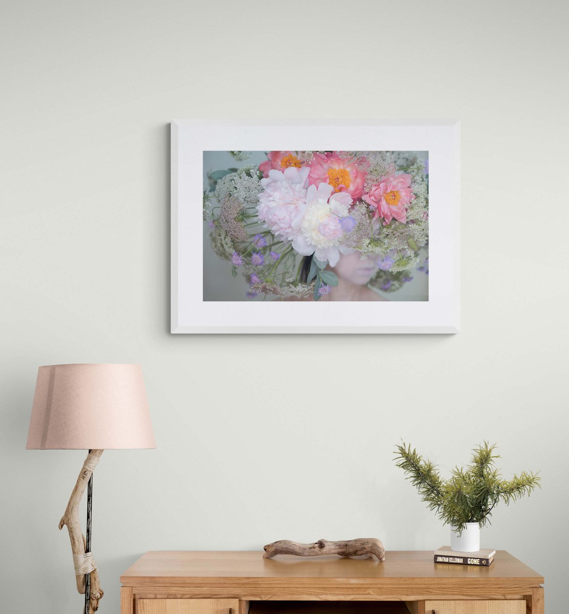 Expressive Portrait Photograph By Ziesook You, 30 X 20", Scent Of Texas 05202021L, Original Artwork