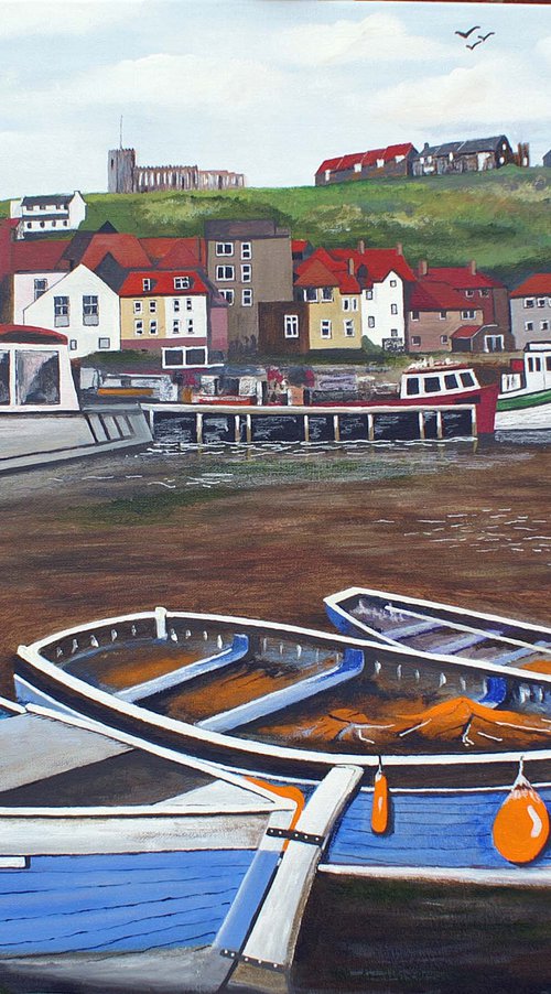 Whitby Inner Harbour by Chris Pearson