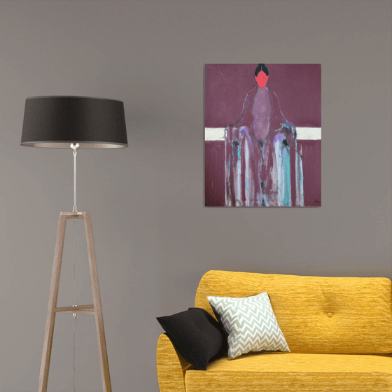 Purple Figure