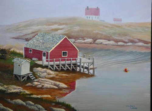 Peggy's Cove 2 by Gilbert Lessard