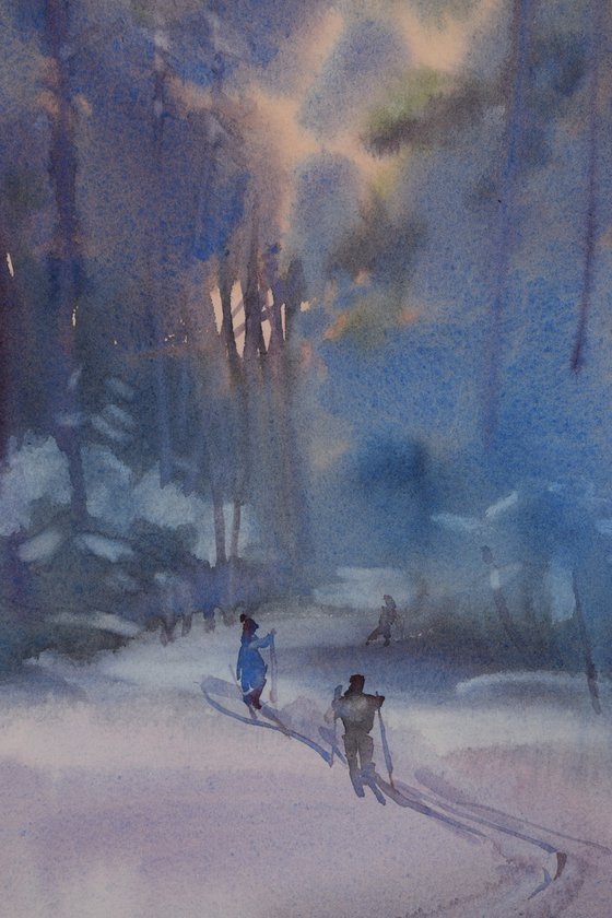 Frost and skiing