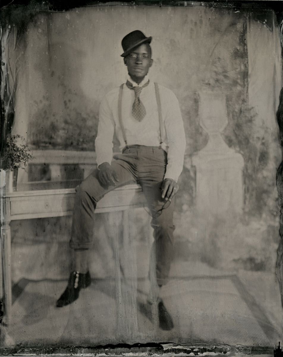 Photorealistic Portrait Photograph By Nicolas Laborie, 16 X 12", Le Sapeur Du Temps Perdu Ii, Original Artwork