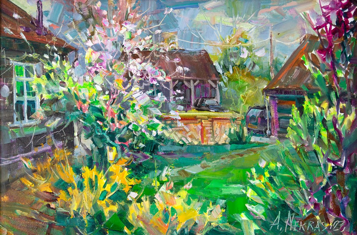 SPRING ON FARM by Andriy Nekrasov