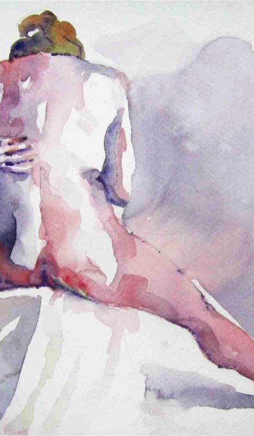 nude by Goran Žigolić Watercolors