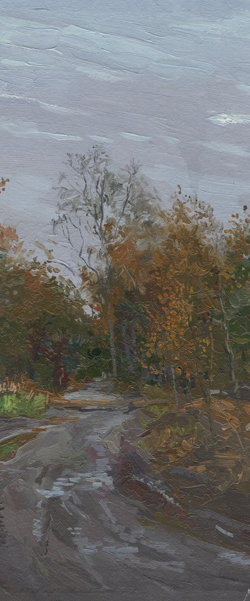 Autumn day. Opaliha by Simon Kozhin