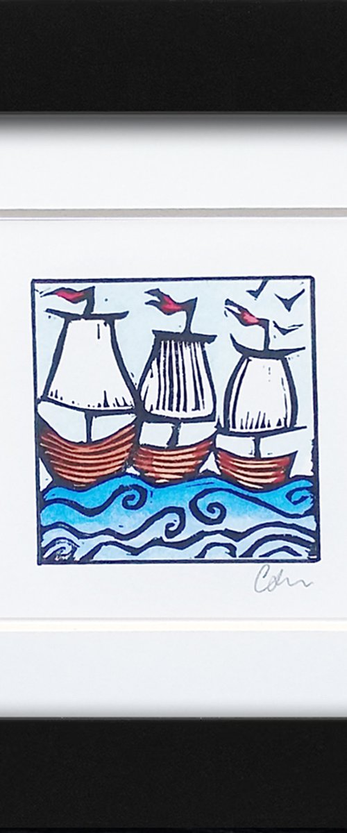 I saw three ships... by Carolynne Coulson
