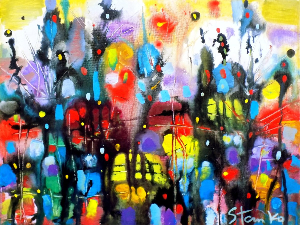  Just Rainy-Lxxvi By Stanislav Bojankov, 16 X 12, Artwork For Sale On Artfinder
