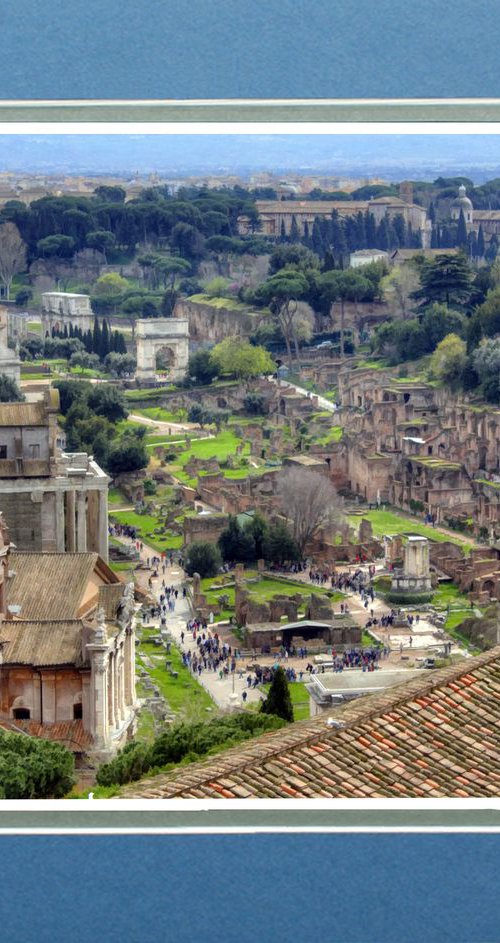 The Forum Rome 1 by Robin Clarke