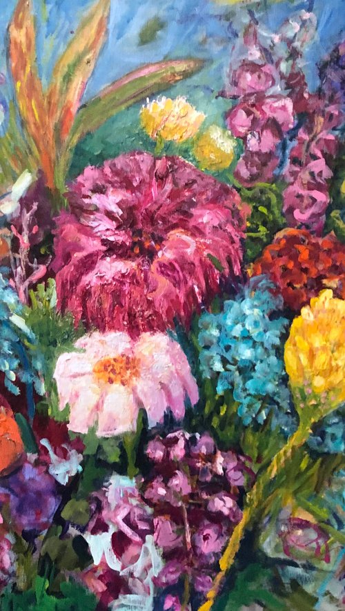 FLOWERS ON MOTHERS DAY by Maureen Finck