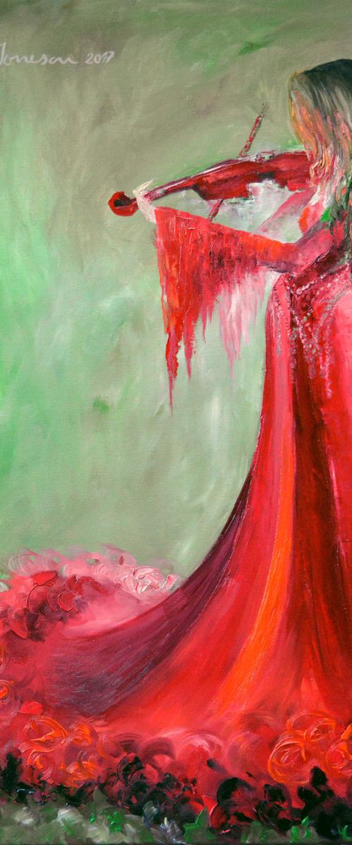 "Red Melody" by Mihaela Ionescu