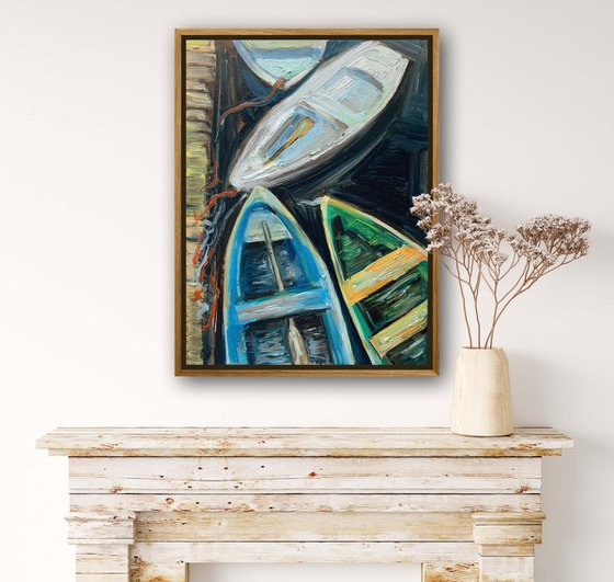Boats on the river