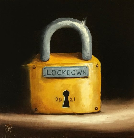 2021 Lockdown Padlock #1still life