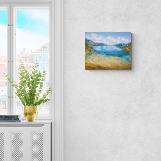 Gold seascape