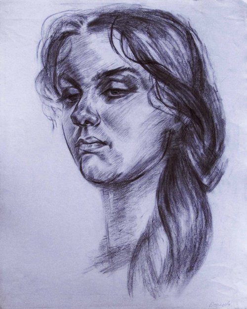 Portrait of Girl by Kateryna Bortsova
