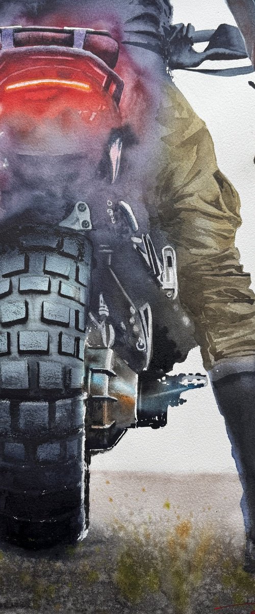 Gasoline smog by Igor Dubovoy