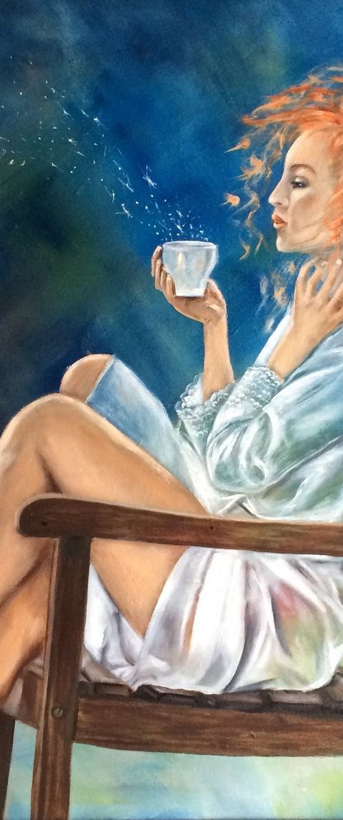 Morning cup of coffee by Ira Whittaker