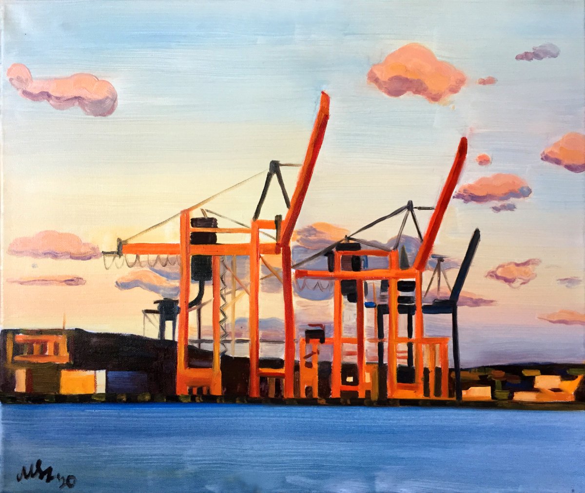 Port - Crane6 by Szabrina Maharita