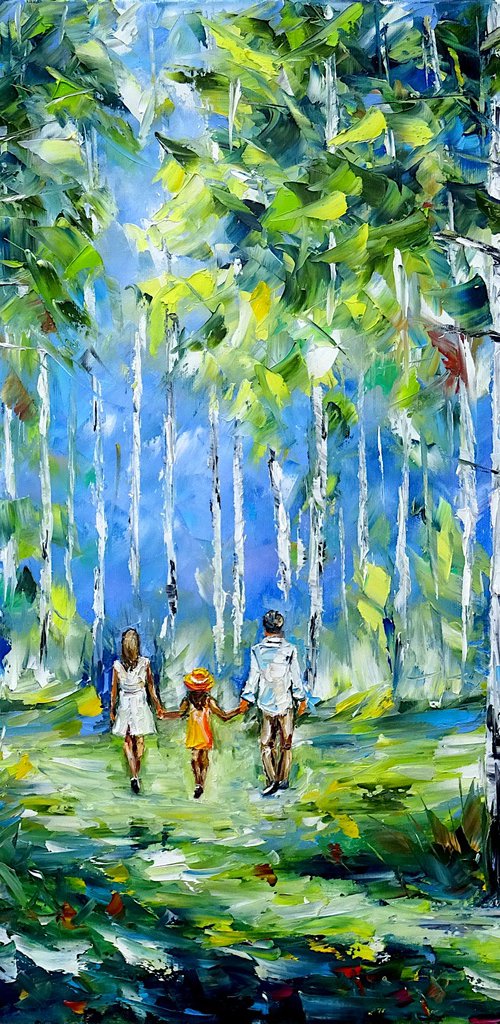 In the Summer Forest by Mirek Kuzniar