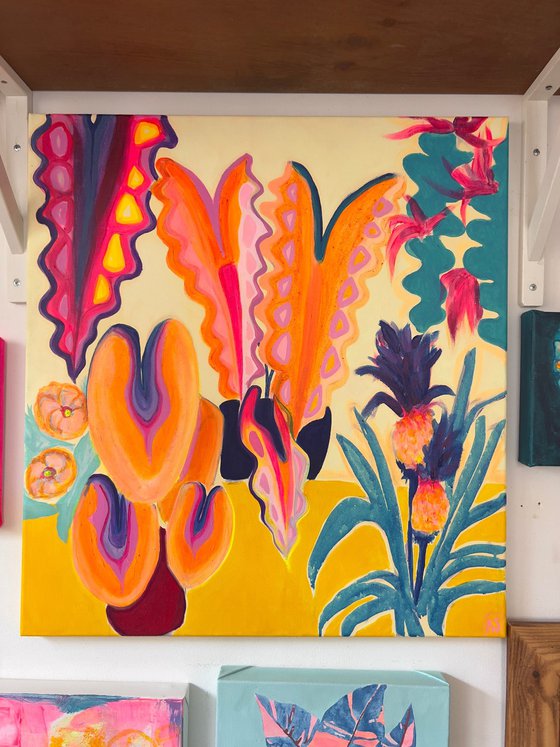 ‘Dopamine Dancing in Flower Pots’