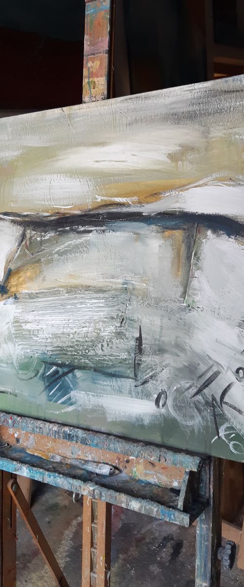 'OUTBACK 4' Abstract Landscape | SPECIAL PRICE by Stefanie Rogge