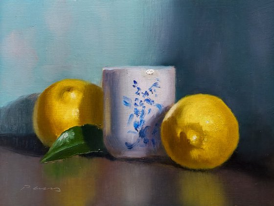 Lemons and Cup