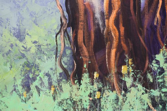 Bush Gum Trees Australia