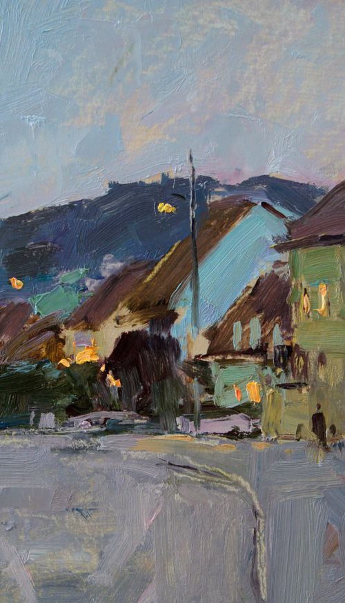 Aigen. Evening lights by Aleksandr  Kryushyn