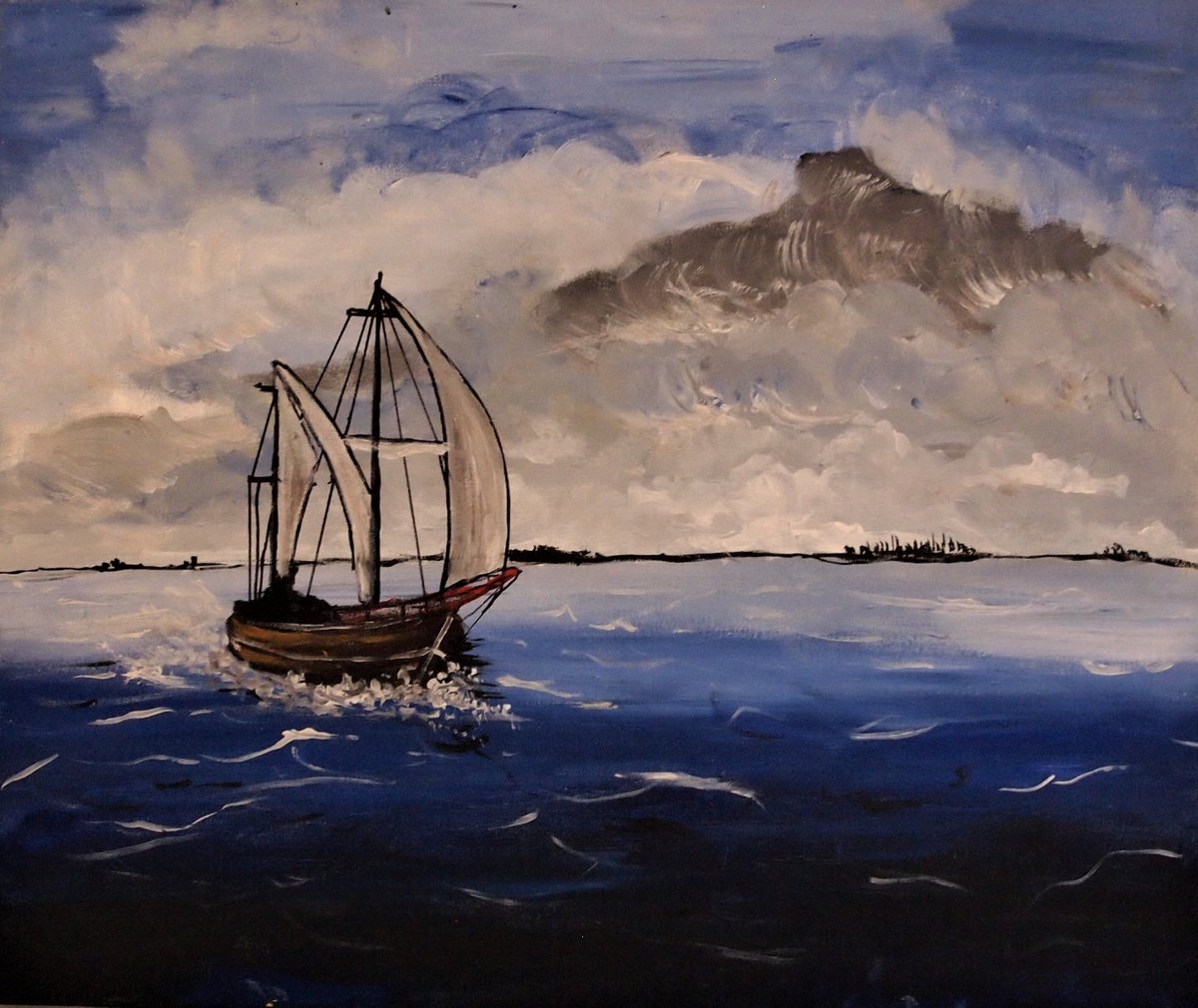Sailing Stormy weather by Steph Morgan