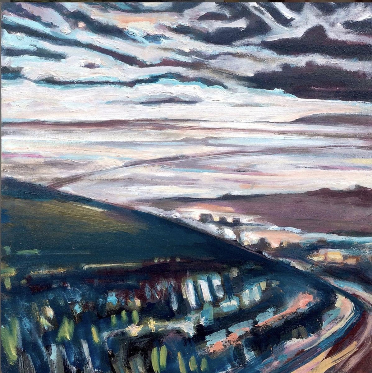 After The Onslaught By Guy Pickford, 12 X 12, Artwork For Sale On Artfinder