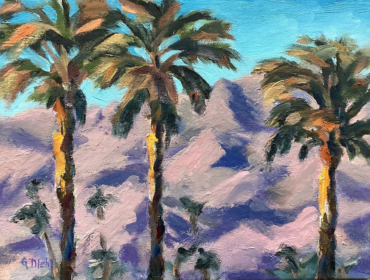 Desert Palms by Grace Diehl