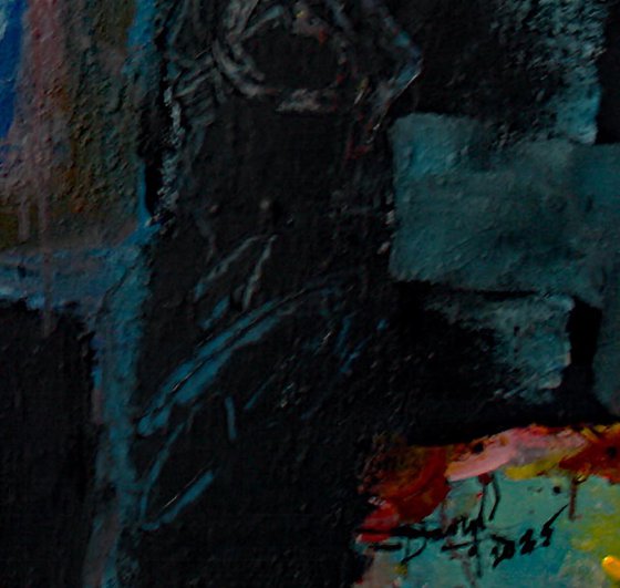 SOIREE MUSICALE JAZZ - 90x90cm