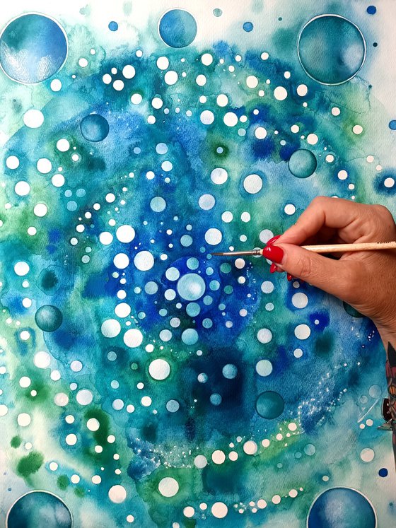 Turquoise Nebula
