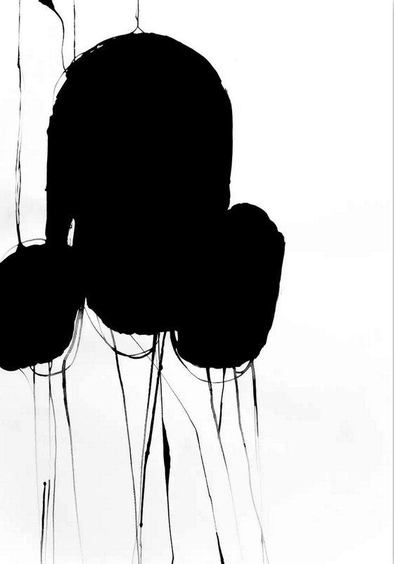 2 Original Acrylic Ink Artworks.